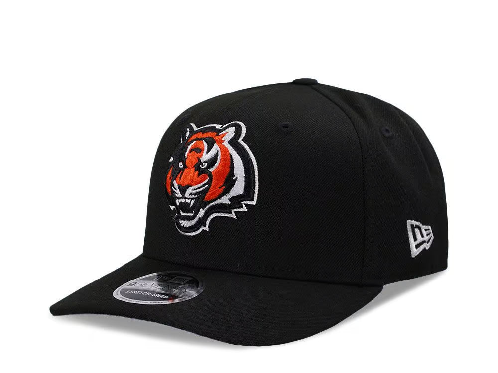 Cincinnati Bengals New Era 9TWENTY Tiger Logo Curved Brim Adjustable Cap