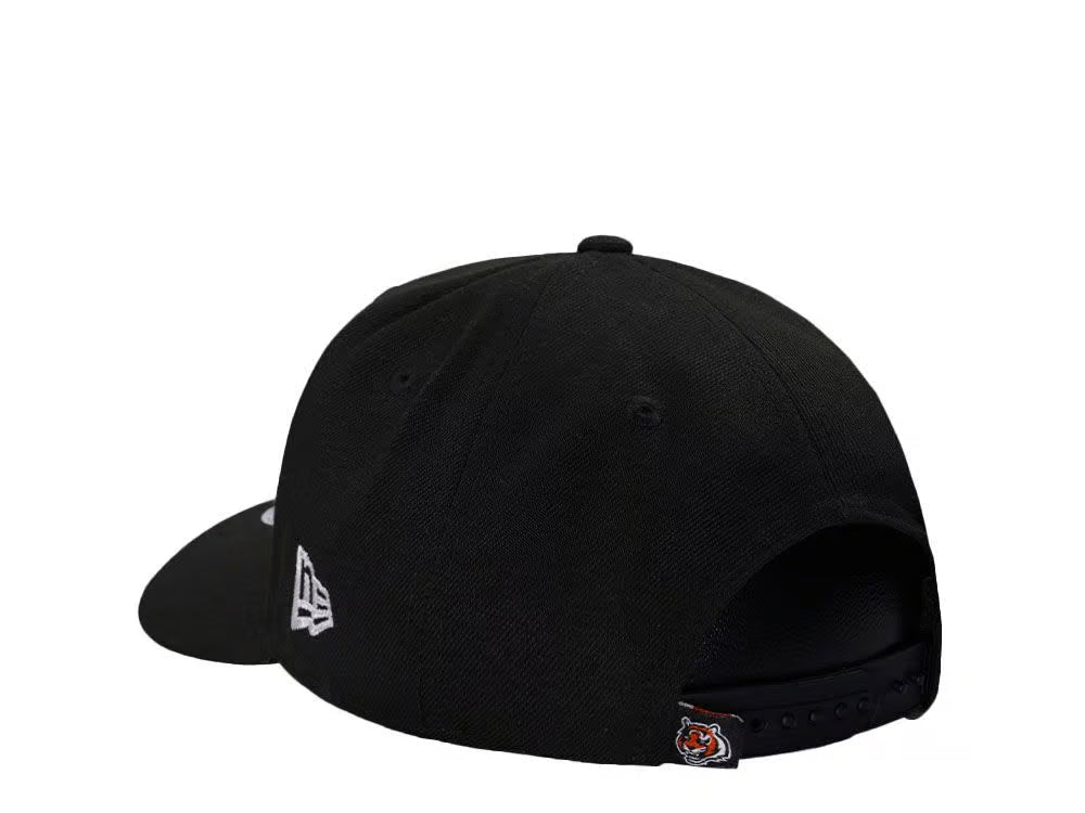Cincinnati Bengals New Era 9TWENTY Tiger Logo Curved Brim Adjustable Cap