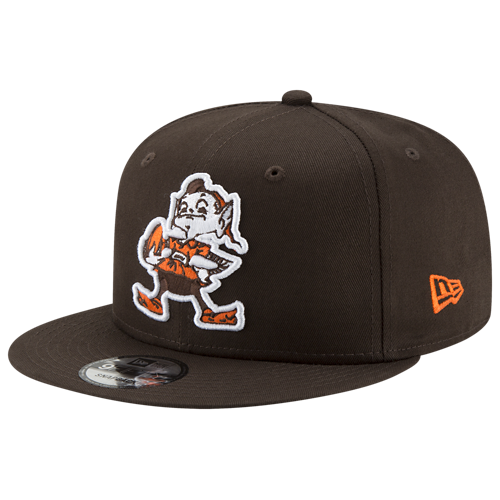 Cleveland Browns New Era 9FIFTY Throwback Brownie Mascot Snapback Cap