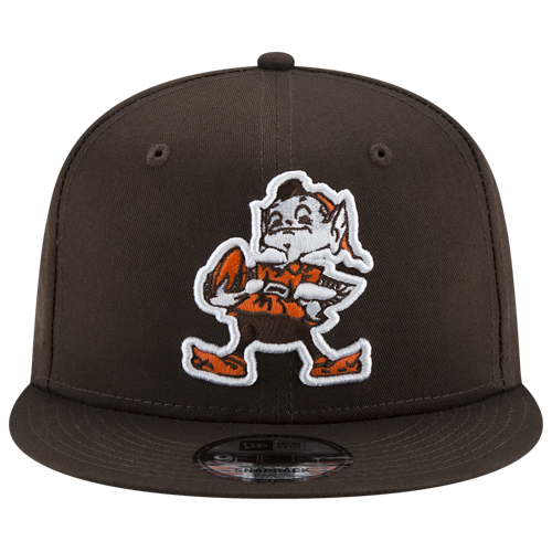 Cleveland Browns New Era 9FIFTY Throwback Brownie Mascot Snapback Cap