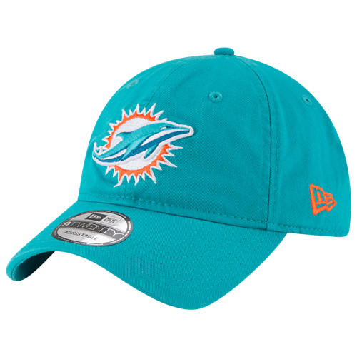 Miami Dolphins New Era 9TWENTY Curved Brim Adjustable Cap | Teal NFL Hat